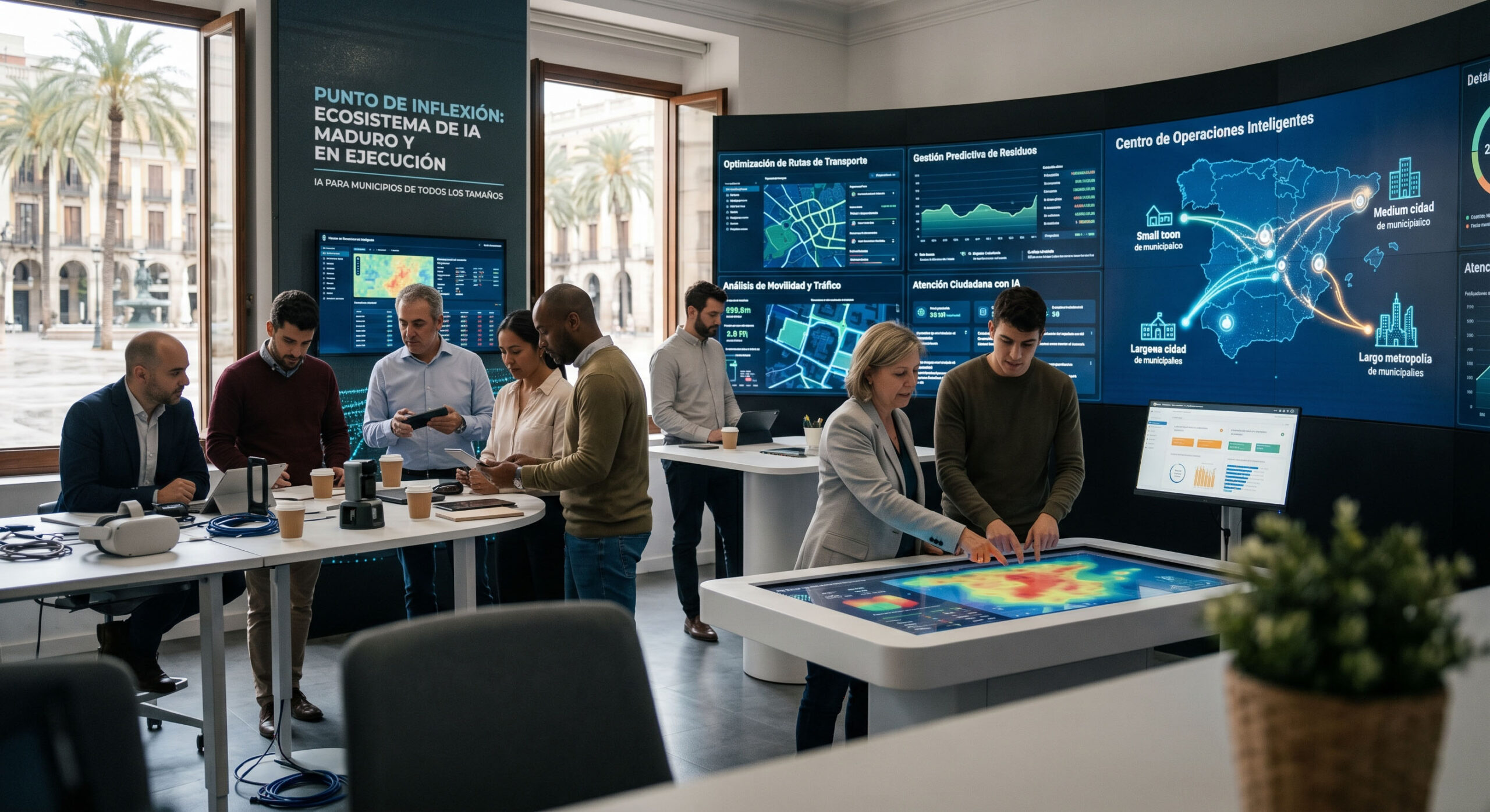 La administración local española está en un punto de inflexión. El ecosistema de IA ha madurado — y el momento de ejecutar bien ha llegado para municipios de todos los tamaños.