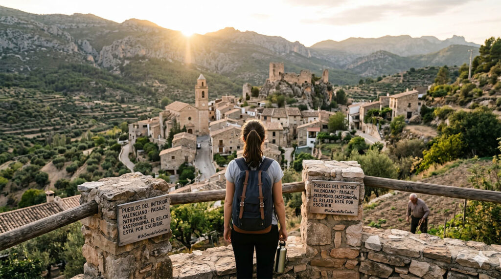 Pueblo rural interior Comunitat Valenciana turismo de proximidad con propuesta diferencial